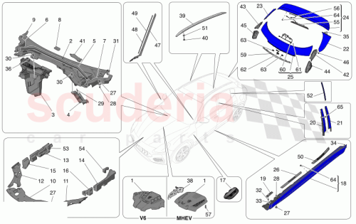 Part Diagram for Maserati 670310991