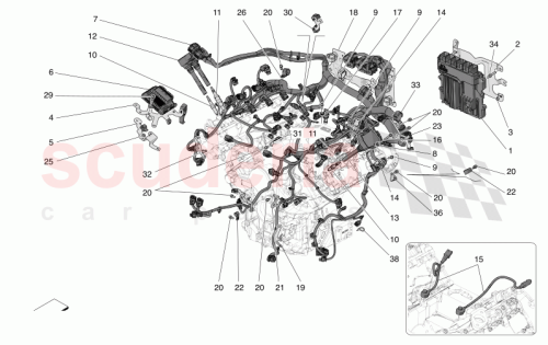 Part Diagram for Maserati 670053737