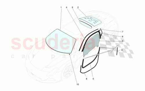 Part Diagram for Maserati 670215591