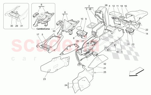 Part Diagram for Maserati 981603300