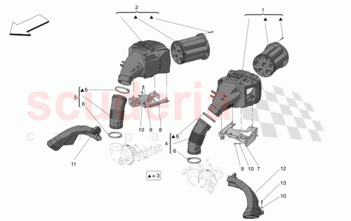 Part Diagram for Maserati 670156523