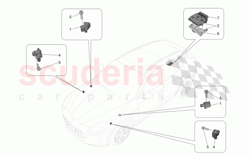 Part Diagram for Maserati 670213868