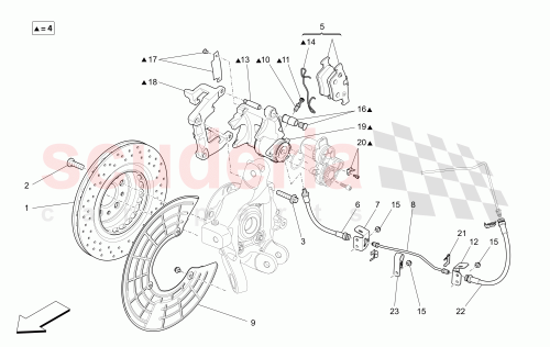 Part Diagram for Maserati 670105706