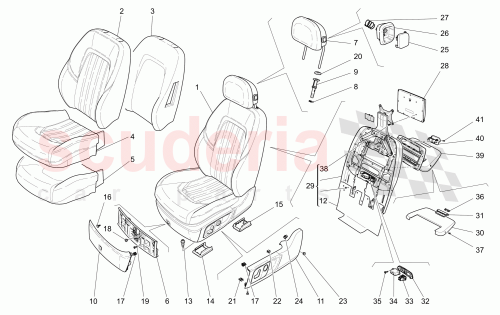 Part Diagram for Maserati 670084699