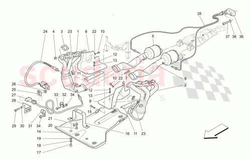 Part Diagram for Maserati 188130