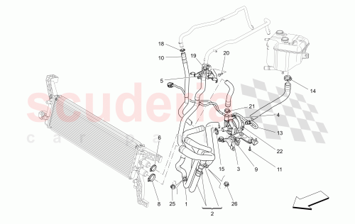 Part Diagram for Maserati 670037865