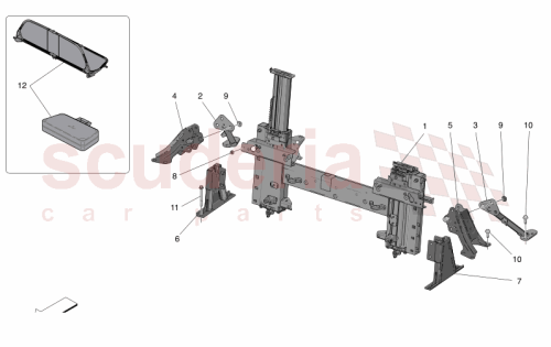 Part Diagram for Maserati 670309298