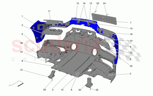Part Diagram for Maserati 670226438