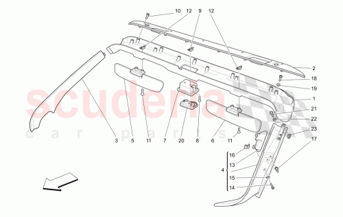 Part Diagram for Maserati 981105320
