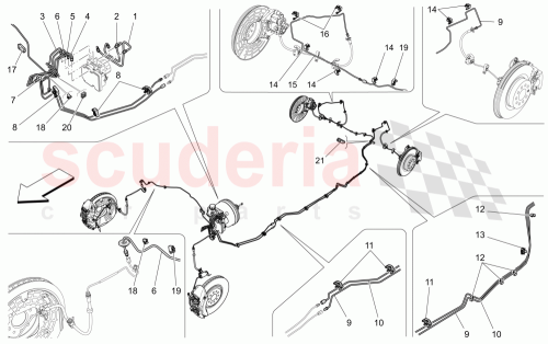 Part Diagram for Maserati 670032071