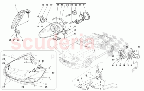 Part Diagram for Maserati 209682049