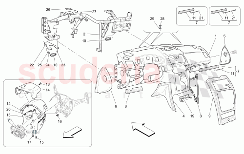Part Diagram for Maserati 80039596