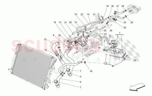 Part Diagram for Maserati 287652