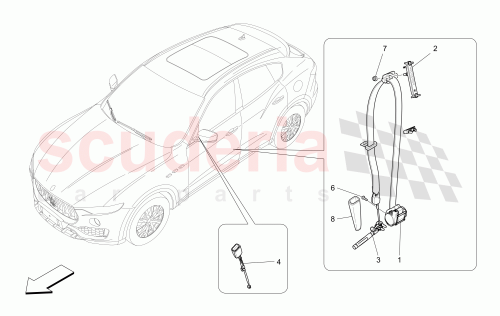 Part Diagram for Maserati 670062990