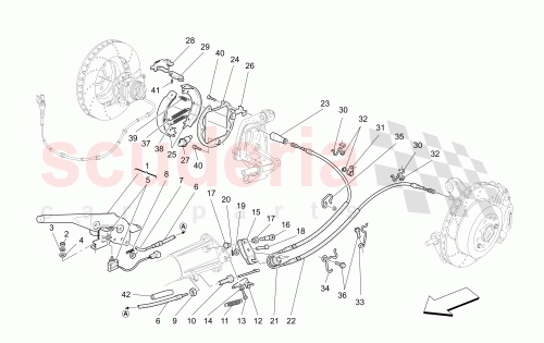 Part Diagram for Maserati 383300157