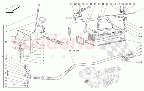 Part Diagram for Maserati 182496