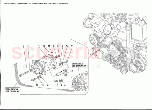 Part Diagram for Maserati 14420621