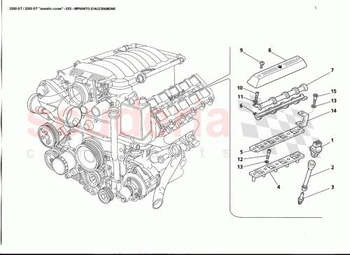 Part Diagram for Maserati 479061300