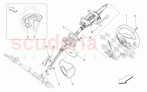 Part Diagram for Maserati 670033944