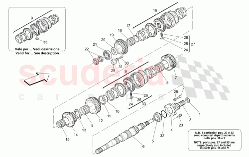 Part Diagram for Maserati 208628