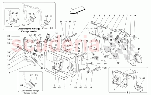 Part Diagram for Maserati 190854