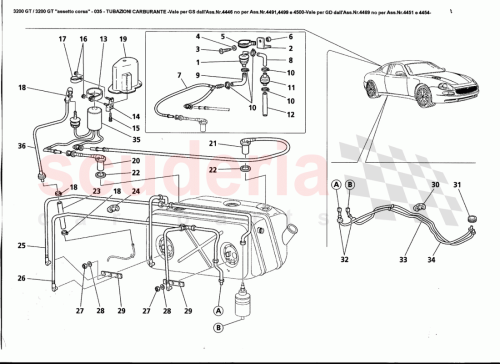 Part Diagram for Maserati 389220491