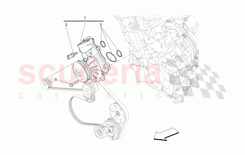 Part Diagram for Maserati 46328182