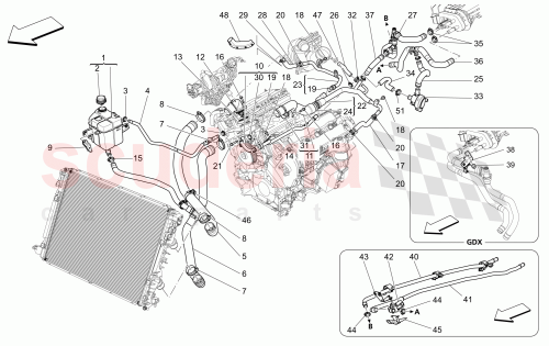 Part Diagram for Maserati 670007660