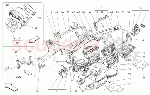 Part Diagram for Maserati 673002705
