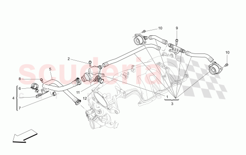 Part Diagram for Maserati 293162
