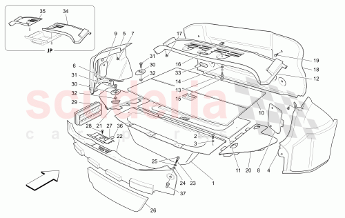 Part Diagram for Maserati 68417906