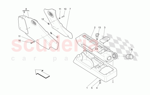 Part Diagram for Maserati 984232007