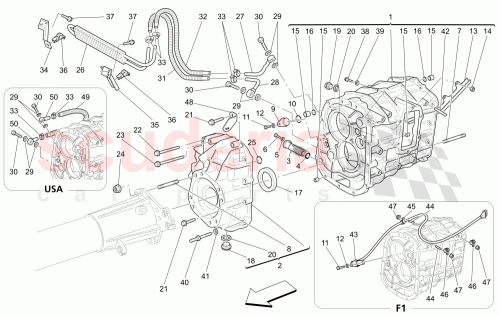 Part Diagram for Maserati 187892