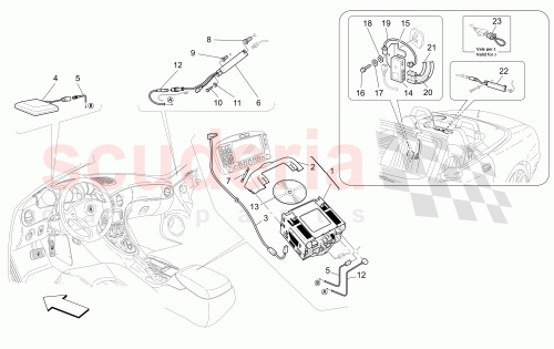Part Diagram for Maserati 67759600