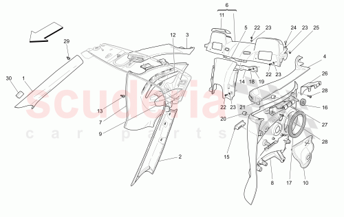 Part Diagram for Maserati 969550800