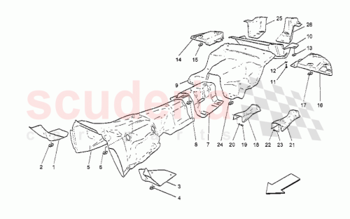 Part Diagram for Maserati 80058100
