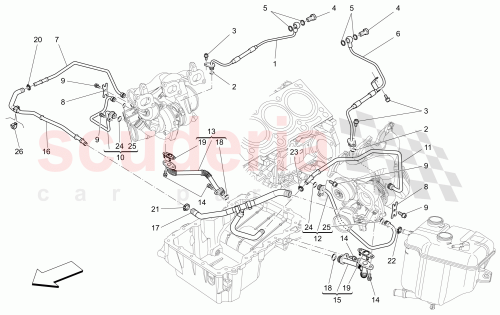 Part Diagram for Maserati 675000369