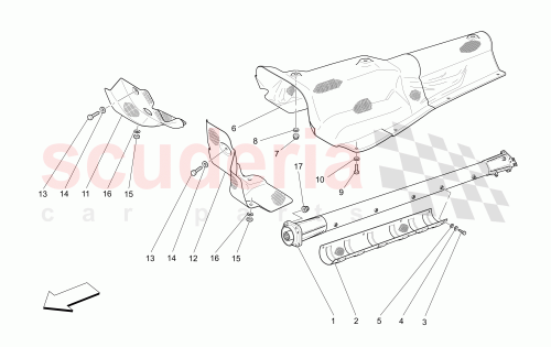 Part Diagram for Maserati 187159