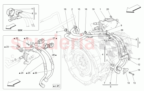 Part Diagram for Maserati 670218190