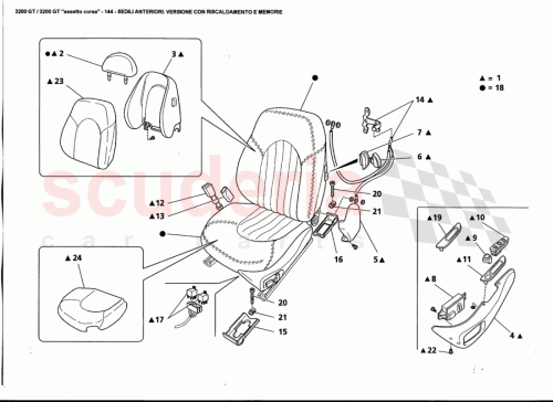 Part Diagram for Maserati 9810048