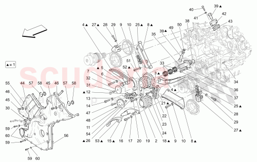 Part Diagram for Maserati 198471