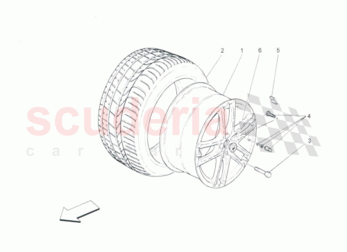 Part Diagram for Maserati 82329705