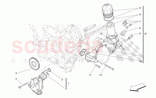 Part Diagram for Maserati 46328113