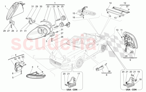 Part Diagram for Maserati 209681049