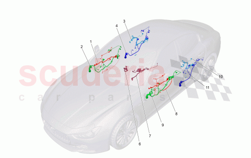 Part Diagram for Maserati 670008609