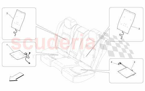 Part Diagram for Maserati 673000539