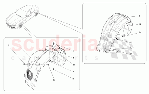 Part Diagram for Maserati 670105935