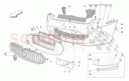 Part Diagram for Maserati 980145002