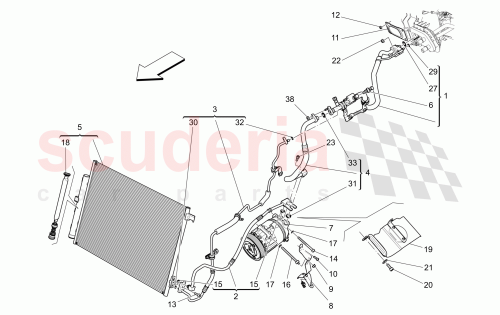 Part Diagram for Maserati 670001939