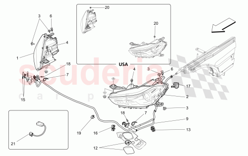 Part Diagram for Maserati 670106271